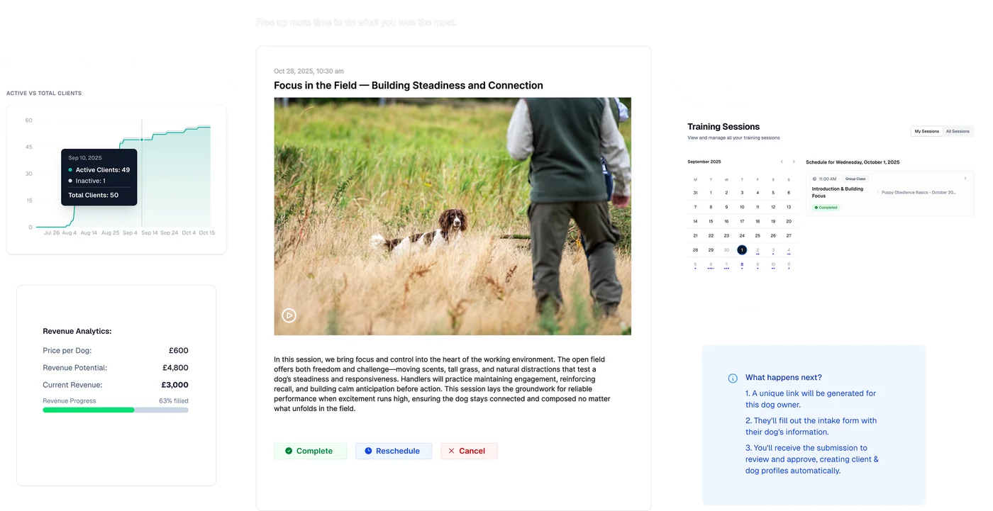 TrainerHub Pro Platform Features